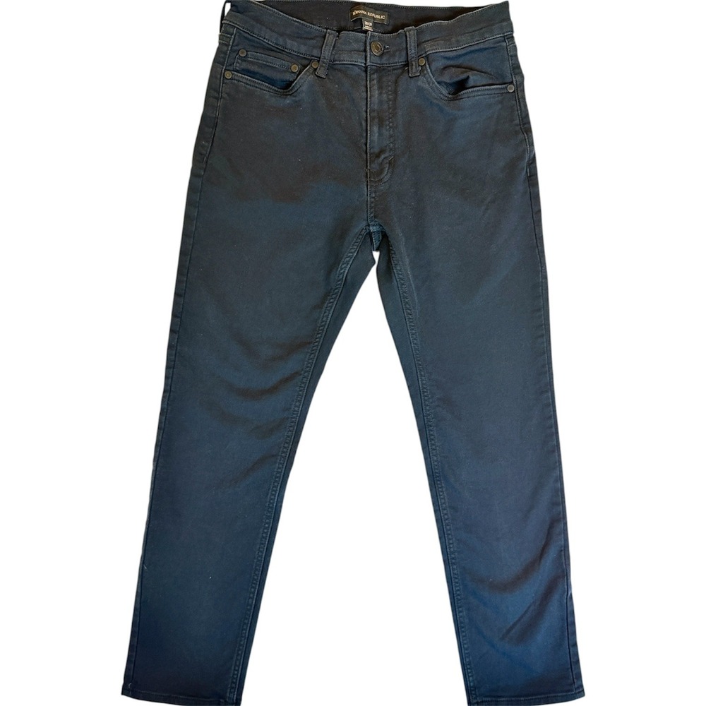 Banana Republic Pants Mens 30x29 Black Skinny Stretch 1620338